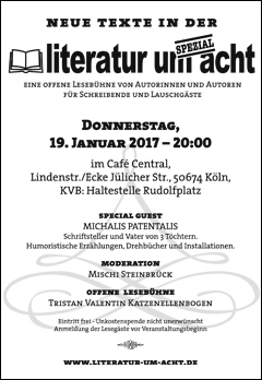 Literatur um 8 - 19.01.2017, Köln